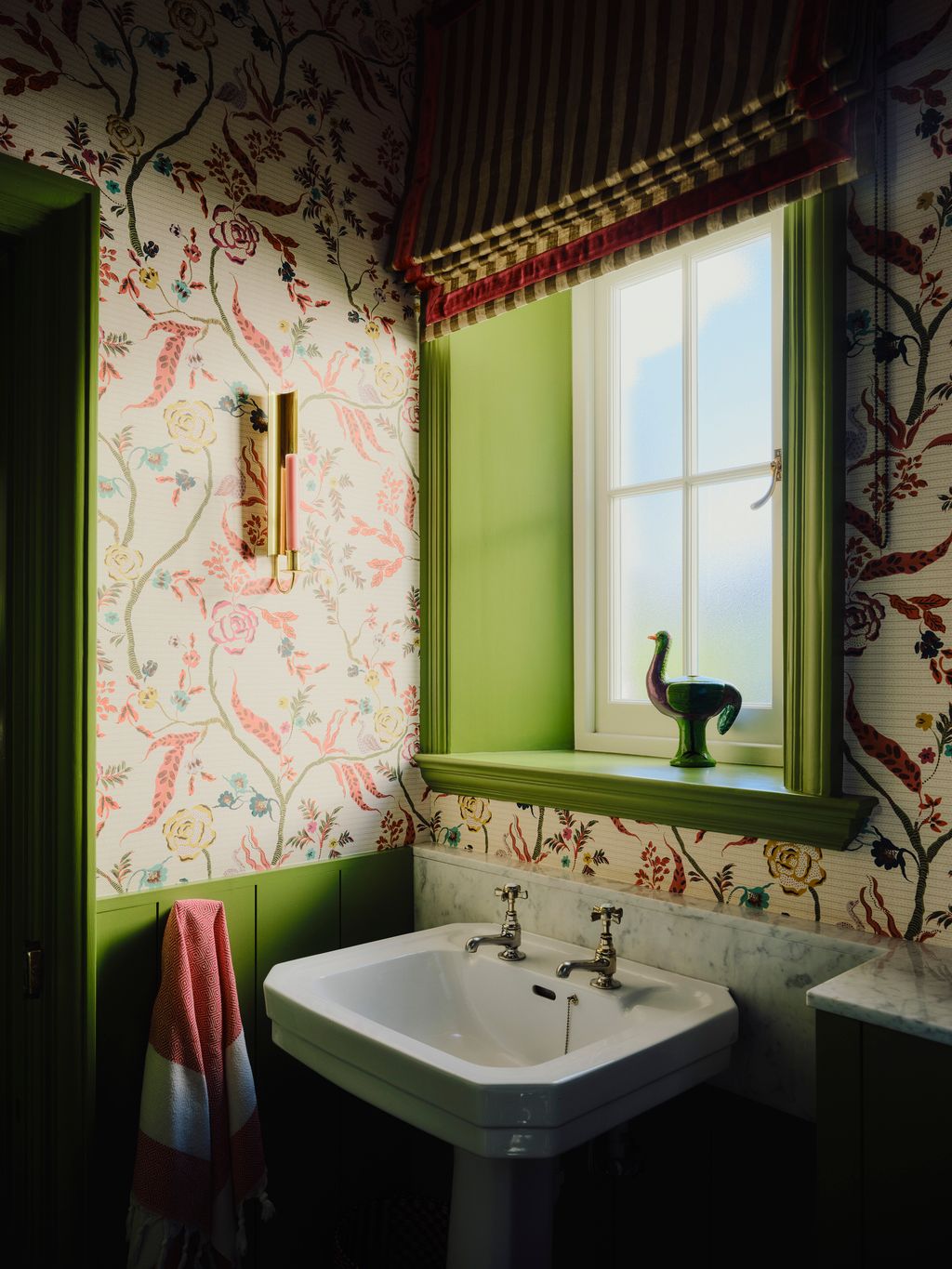 Wonderfully whimsical this onceneutral family home has been transformed with colour and pattern not least of which the...